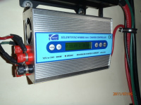 solar controller for both wind generator and marine solar panel on boat