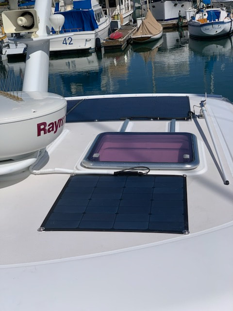 175 Watt Semi-rigid Marine Solar Panel - Premium SunPower Cells
