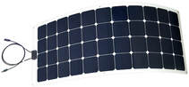 150/160 Watt Semi-flexible Marine Solar Panel - SunPower Cells