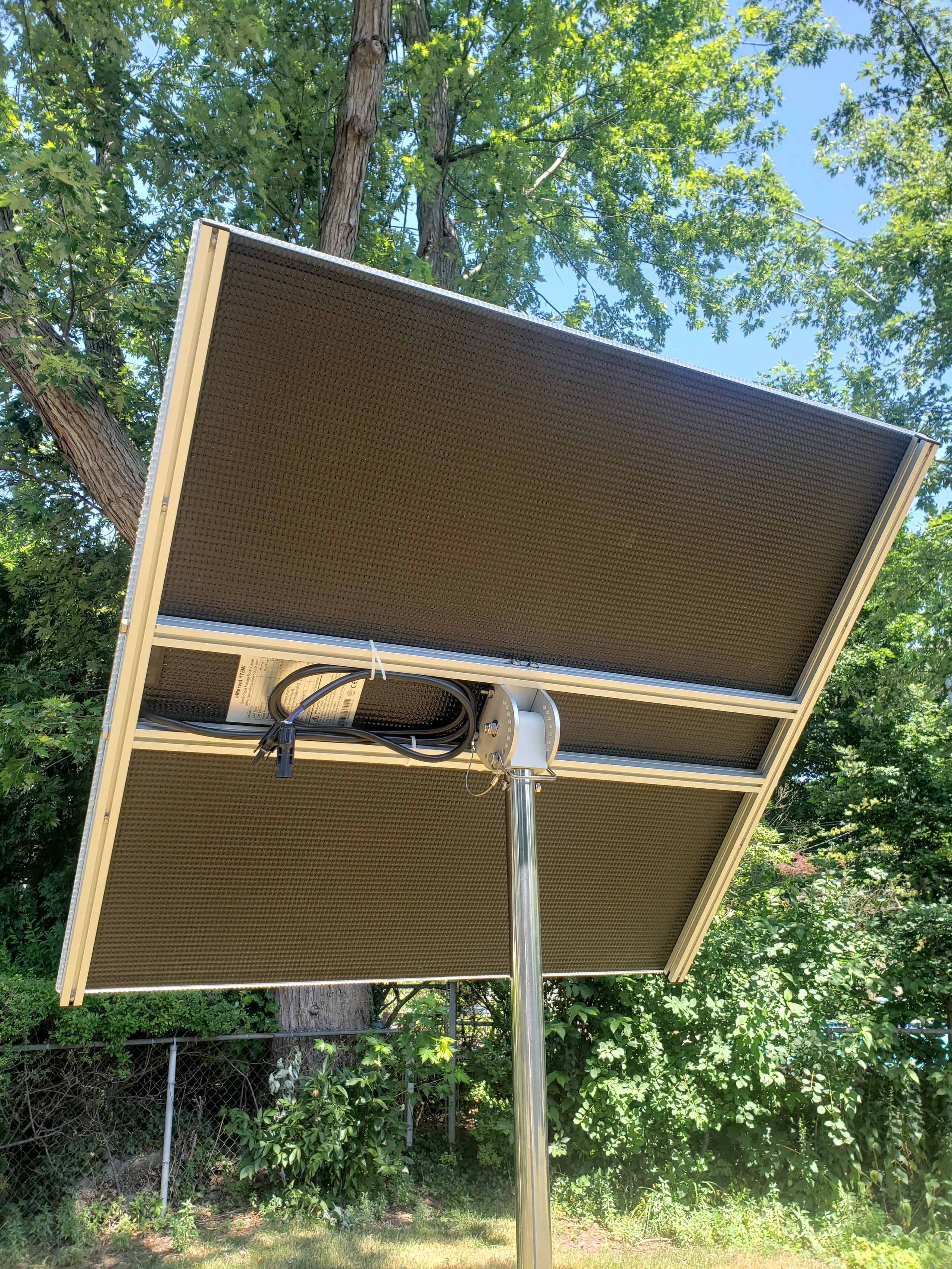 topofpole solar panel kit